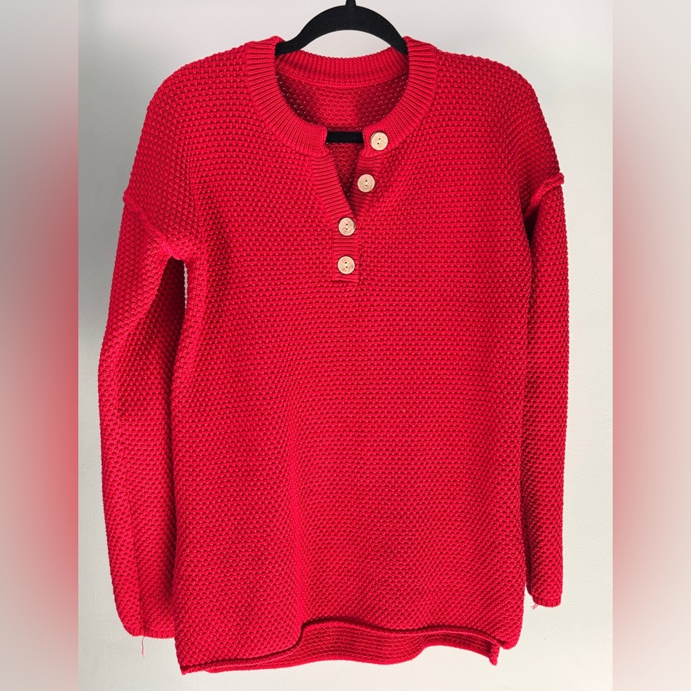 Como Vintage Red Sweater